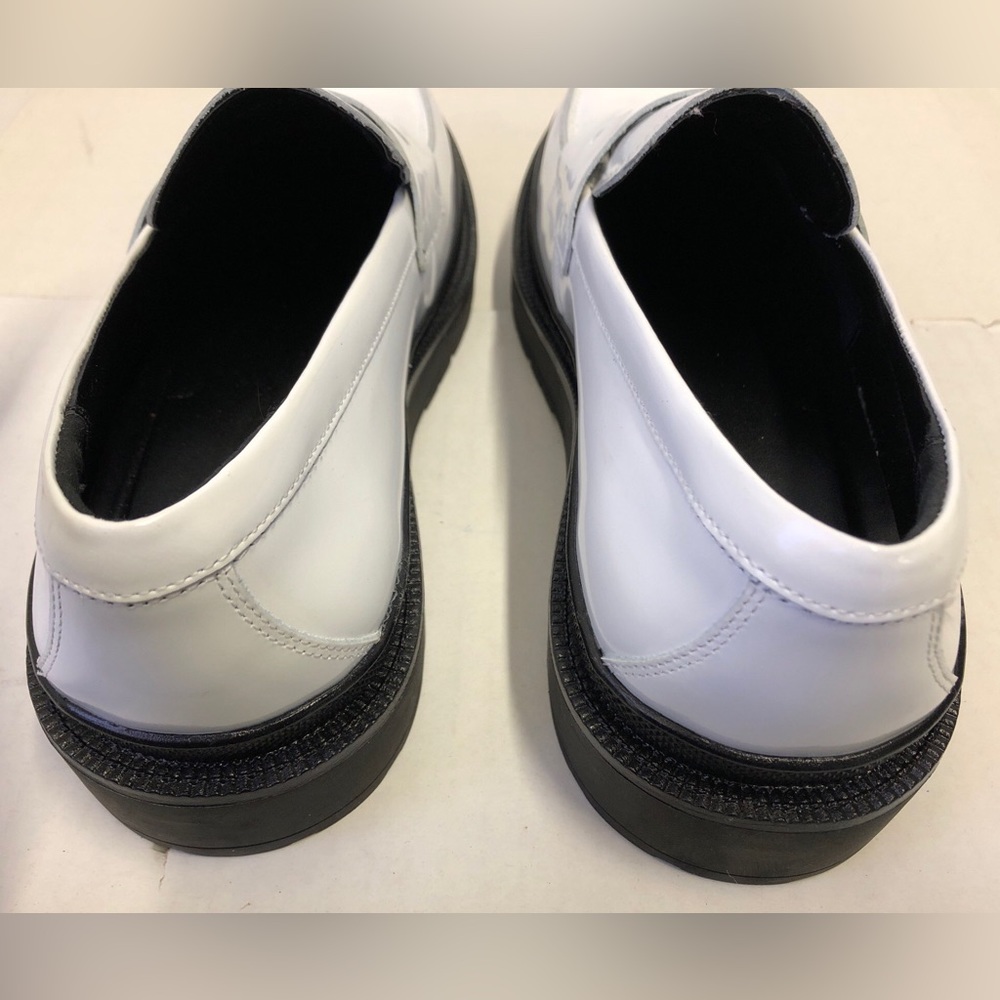 NWOB Aldo Kerouac Penny Loafer In White - Picture 8 of 11
